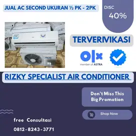 AC LOWWAT HEMAT LISTRIK| 1/2 PK . 3/4 PK . 1 PK SHARP DAIKIN PASANG AC