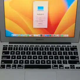 Macbook Air i5 Ventura mulus terawat no minus