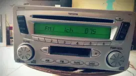 HEAD UNIT TAPE MOBIL 2DIN TOYOTA ORIGINAL