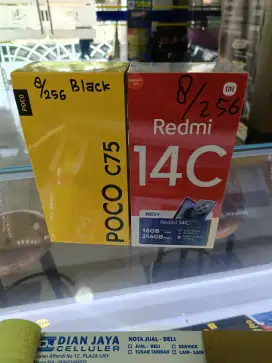 Xiaomi redmi 14C 8/256 setara poco C75 resmi