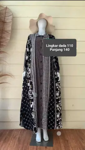 Dress cantik kancing
