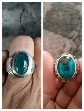 Batu bacan 2 ring UK 8