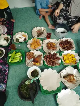 Karyawan masak rm sunda buah batu