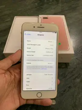 Iphone 7 plus 32gb fullset All operator