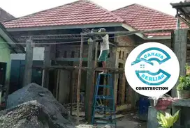 genteng atap dan rangka atap baja ringan terpasang murah