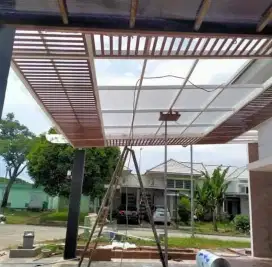 Tukang las kanopi