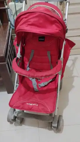 Stroller ELLE red