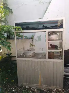 Rombong bakso almunium