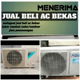Terima ac bekas rusak