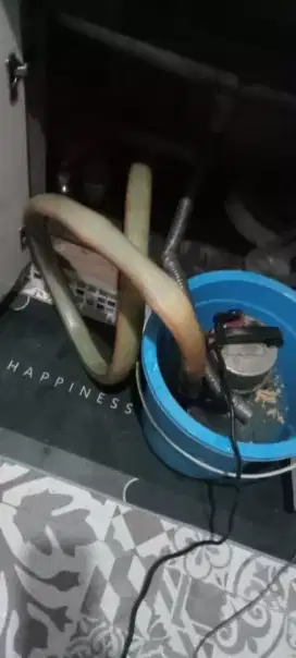 Dapur pembuangannya mampet