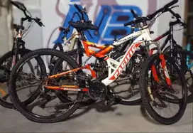 Sepeda MTB Pacific Tarago CX-7, 26 inch, Full suspension