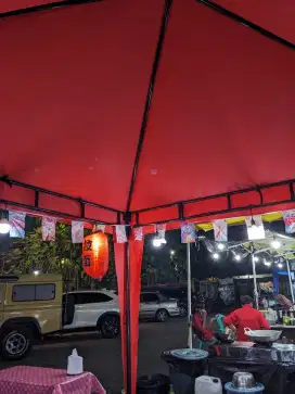 Tenda cafe 3x3 BU jual rugi