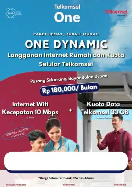 Pasang Wifi Bonus Kuota Data 30Gb