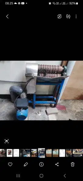Mesin serabut kelapa beli baru belum pernah dipakai