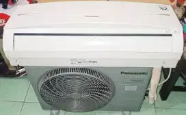 AC PANASONIC 1 PK R32 Ors LowWatt Bagus Normal & Dingin Sekali