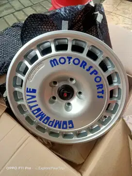 Velg Rally Look Compomotive R16 new old stock