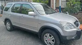 Honda CR-V 2004 manual silver