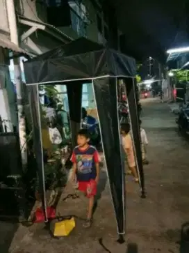 Ready dan siapatar tenda bongkar pasang dan tenda lipat