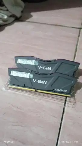 RAM V-Gen Tsunami DDR 4 8Gb 4X4 Bekas