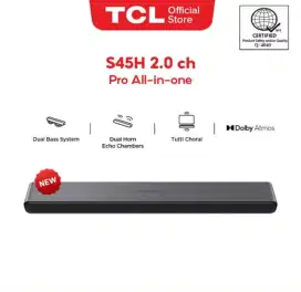 TCL Soundbar S45h 2.0 with Dolby Atmos
