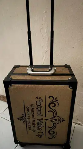 Beautycase koper makeup mua