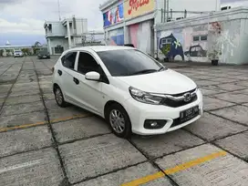 dp10 km20rb Honda Brio Satya E CVT At Matik 2022 Putih 2021 2020