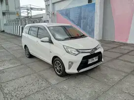 km29rb dp5 Toyota Calya G AT matik Pemakaian 2018 Nik 2017 Putih