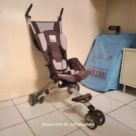 Stroller I-Sport Praktis Bisa Dilipat Fungsi Normal Siap Pakai