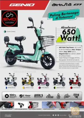 SEPEDA LISTRIK GENIO ATTURA G1 (by United)