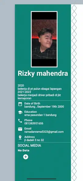 driver (pribadi)panggilan