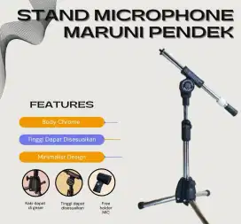 Stand Microphone Pendek