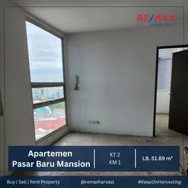 DIJUAL MURAH APARTEMEN PASAR BARU MANSION 2BR UNIT HOOK JAKARTA PUSAT