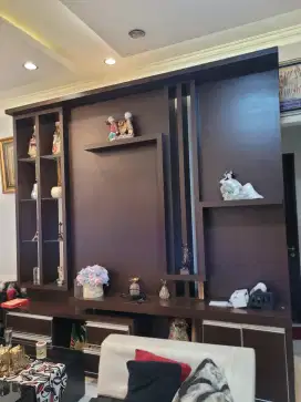 Lemari Partisi buat sekat dekor rumah
