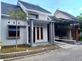 RUMAH Cluster Asri Aman Tenang luas tanah 135m Taman luas