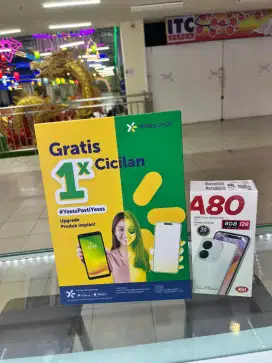 Cash/cicilan Itel A80 8/128GB