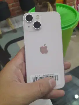 Iphone 13 mini 128gb pink mulus fullset