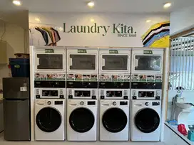 BERHADIAH!! PAKET USAHA LAUNDRY KOIN 4 STACK