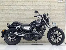 Perfect Condition!!Beneli Motobi 200 Evo 2021 Black Plat Jatim-Mustika