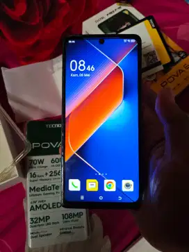 Tecno pova 6 8/256 minus layak pakai