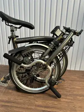Brompton M6LX 2020 Superlight Titanium Raw Lacquer Best deal.