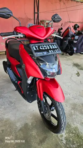 Yamaha Gear 125 Merah Doff tipe tertinggi