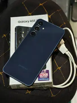 Samsung A55 5G 8/256Gb
Kelengkapan FULLSET bawaan Toko