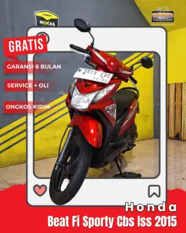 HONDA BEAT FI SPORTY CBS ISS TAHUN 2015 Koko Rendi