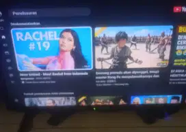 TV SHARP ANALOG 24 inch & STB Android