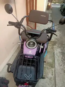 Dijual spede listrik roda 3 merk exotic