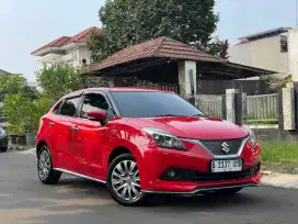 Baleno Hatchback AT 2017 Merah Metalik – Irit, Mulus, Siap Pakai!