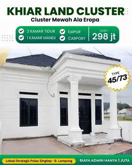 RUMAH MEWAH 298 jutan.. DI PINGGIR JLN UTAMA PULAU SINGKEP