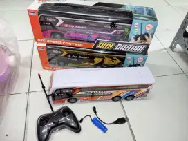 Mainan Anak Rc Bus Basuri Cas