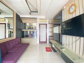2 kamar tidur full furnish lantai sedang best view Apt.Mediterania 2