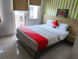 Dijual Apartemen Sentul Tower A lantai 12 view kolam renang dan gunung
